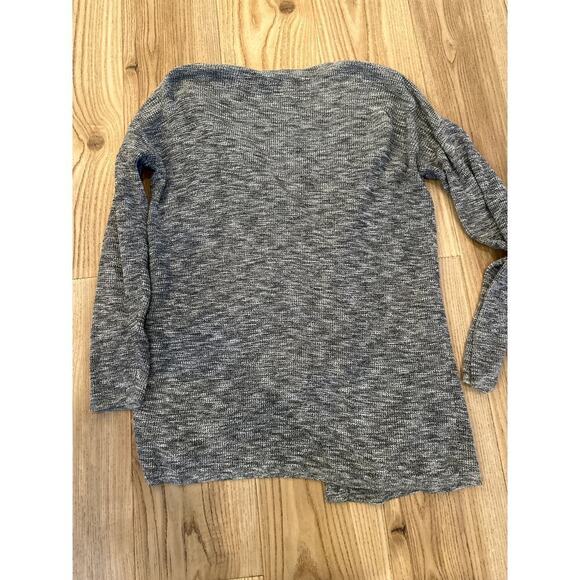 Madewell Alton Cardigan in Marled Stone Womens XSmall front pockets Cotton/Nylon - Picture 6 of 6